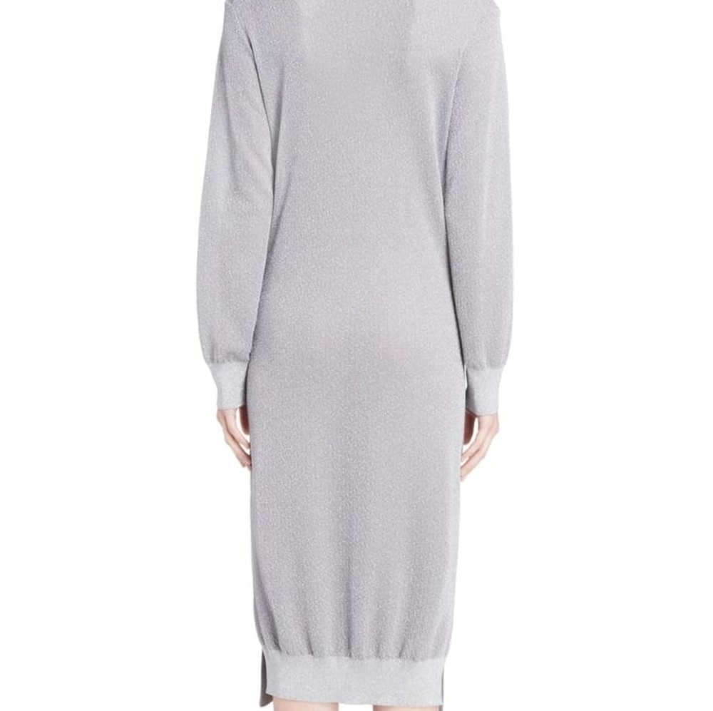 Toga Lame Knit Dress Sz M - Picture 4 of 6